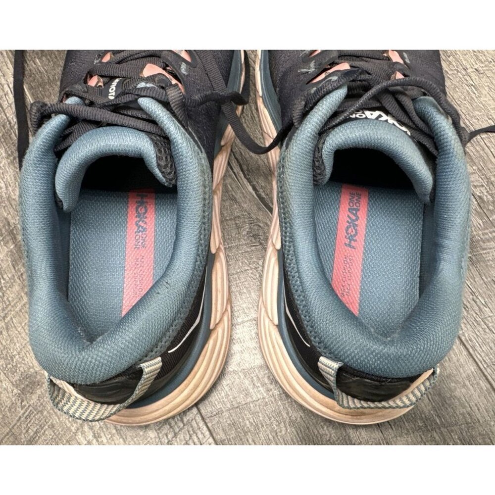 Hoka Gaviota 3 Shoes Womens 9 Blue Running Athletic Sneakers Comfort Gym Walking - Picture 4 of 12